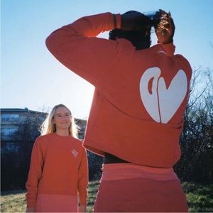 Outdoor Voices You Can’t Spell Love Without OV cropped sweatshirt size Small